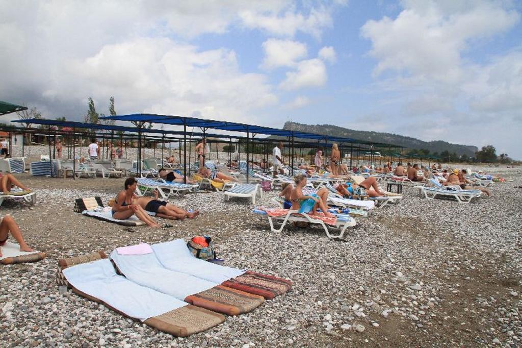 Istanbul Beach Hotel ケメル エクステリア 写真